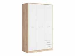 Armoire Novsore 134 (Sonoma chêne + Blanc)