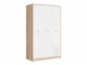 Armoire Novsore 134 (Sonoma chêne + Blanc)