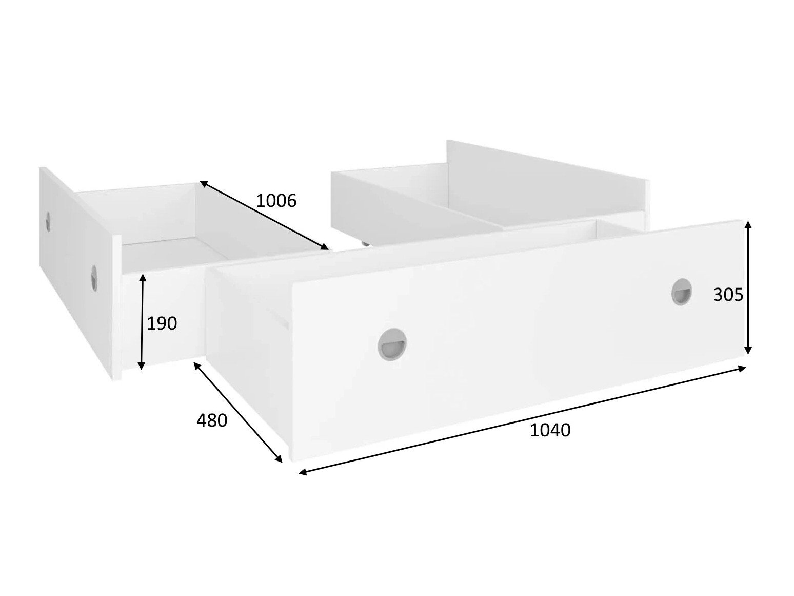 Boîte de literie Novsore 129 (Sonoma chêne) (3 pcs.)