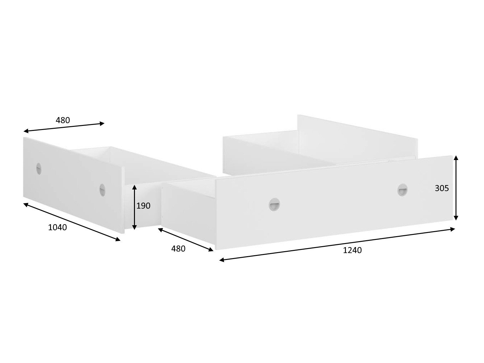 Boîte de literie Novsore 131 (Chêne du Monastery) (3 pcs.)