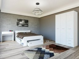 Ensemble de chambre Novsore 144 (Blanc)