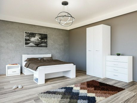 Ensemble de chambre Novsore 147 (Blanc)