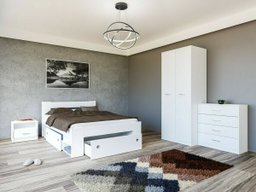 Ensemble de chambre Novsore 147 (Blanc)