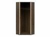 Armoire d'angle Novsore 119 (Chêne foncé + Sonoma chêne)