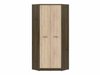 Armoire d'angle Novsore 119 (Chêne foncé + Sonoma chêne)