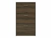 Meubles à chaussures Novsore 113 (Chêne foncé)