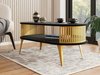 Table basse Sordore 106 (Doré + Noir)
