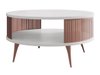 Table basse Vitum II (Rose + Blanc)