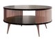 Table basse Vitum II (Rose + Marbre noir)