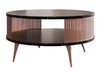 Table basse Vitum II (Rose + Marbre noir)