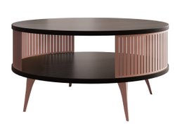 Table basse Vitum II (Rose + Noir)