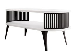 Table basse Vitum III (Noir + Blanc)