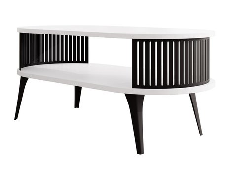 Table basse Vitum III (Noir + Blanc)