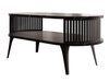 Table basse Vitum III (Noir + Marbre noir)