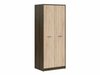 Armoire Novsore 120 (Chêne foncé + Sonoma chêne)