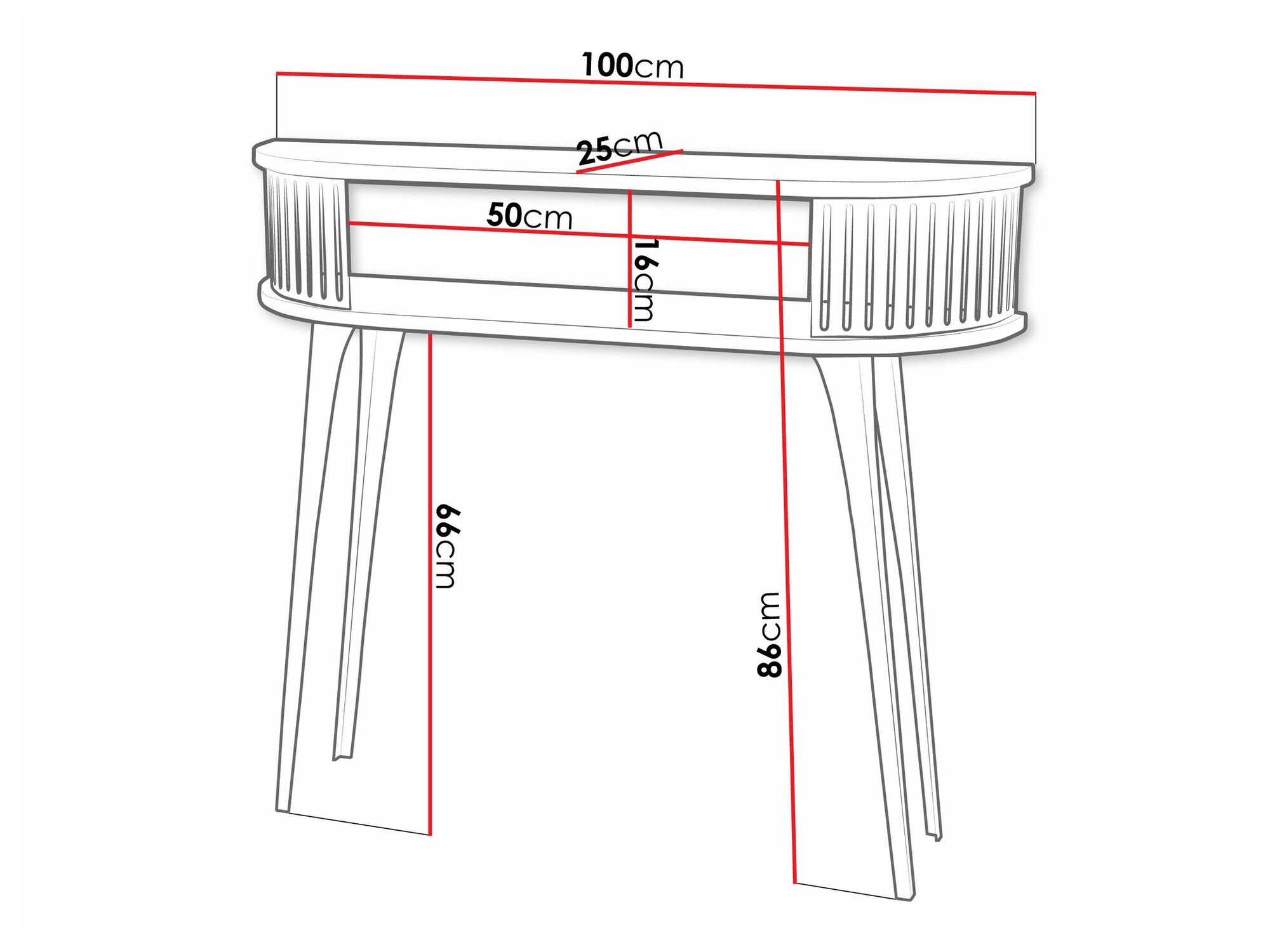 Console Sordore 111 (Noir + Graphite)