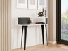 Console Sordore 111 (Noir + Marbre blanc)