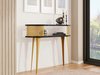 Console Sordore 112 (Doré + Marbre noir)