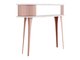 Console Vitum II (Rose + Marbre blanc)