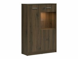 Étagère Novsore 138 (Chêne foncé)