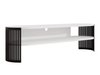Meuble TV Civer (Noir + Blanc)