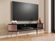 Meuble TV Sordore 110 (Rose + Marbre noir)