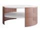 Table basse Civer II (Rose + Blanc)