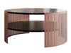 Table basse Civer II (Rose + Marbre noir)