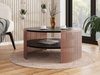 Table basse Civer II (Rose + Noir)