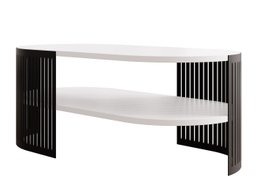 Table basse Civer VI (Noir + Blanc)