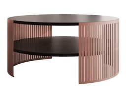 Table basse Evanola 102 (Rose + Noir)
