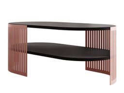 Table basse Evanola 108 (Rose + Noir)