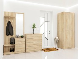 Meuble d'entrée Novsore 154 (Sonoma chêne)