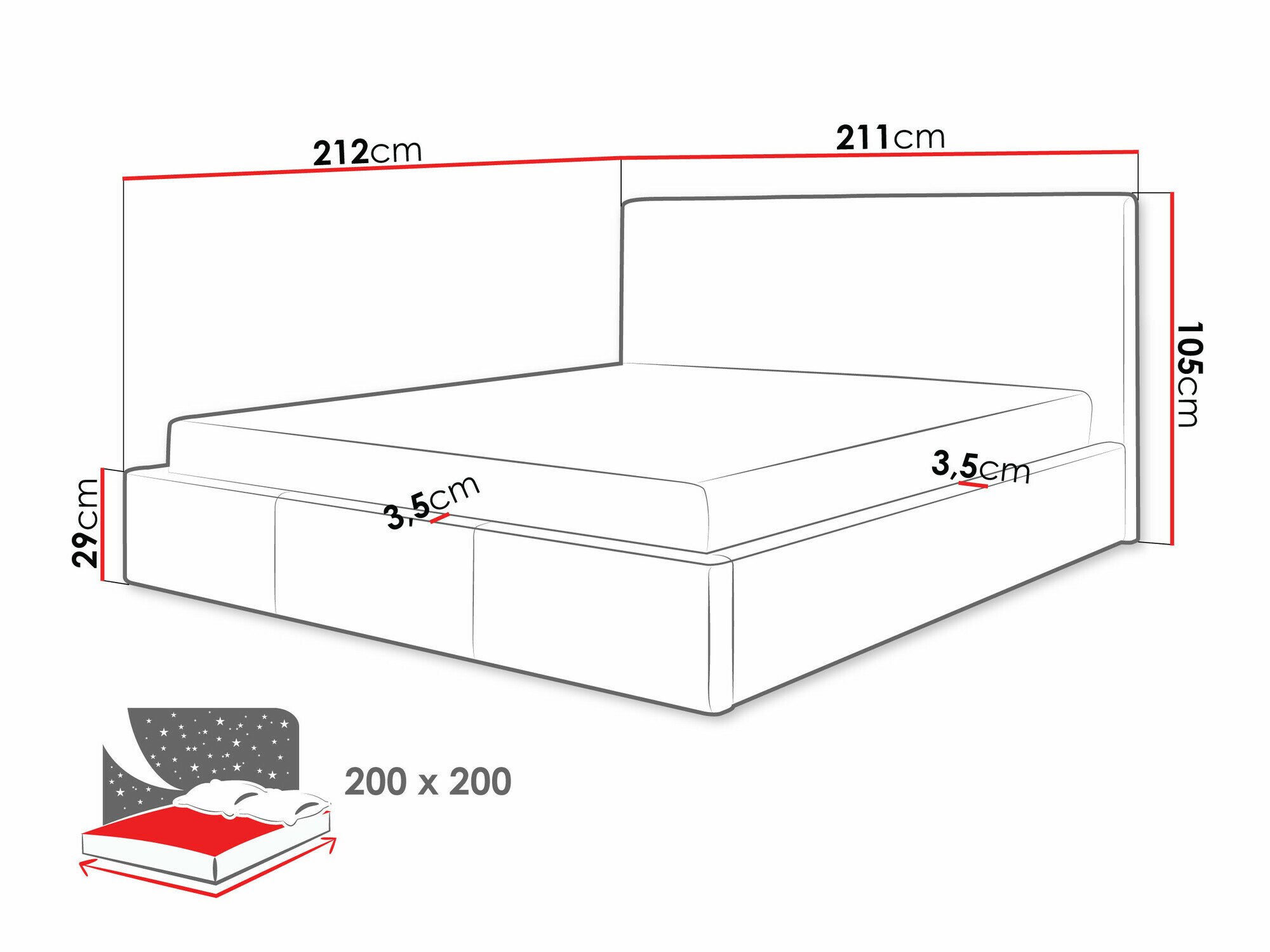 Lit ComfiDream 125 (Inari 96)