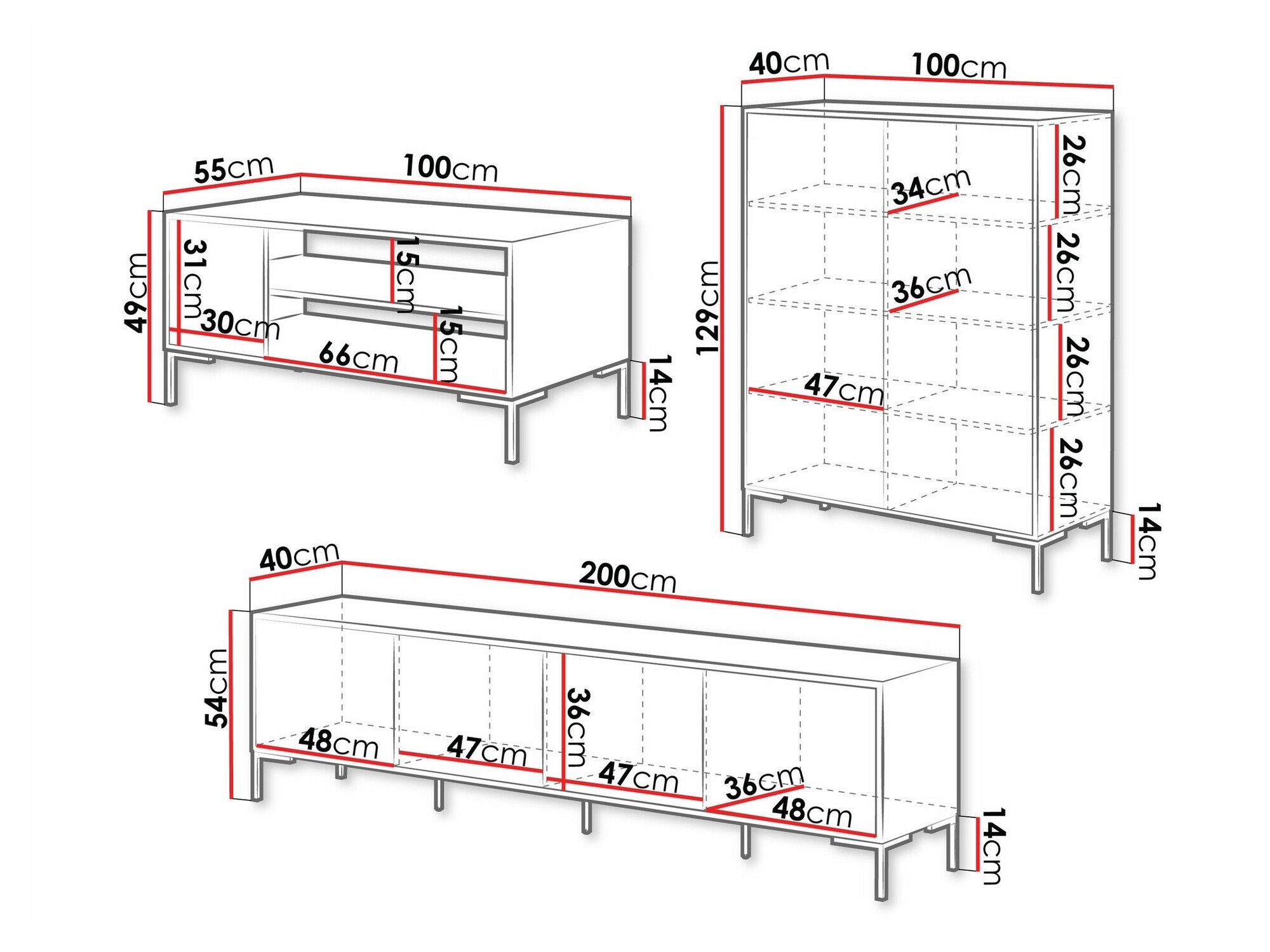 Ensemble de salon Etrfelu 110