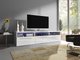 Meuble TV Nashville 100 (Blanc + Blanc brillant)