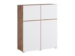 Buffet Alfere 105 (Chêne wotan + Blanc)