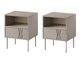 Ensemble de tables de chevet Tolete 106 (Beige)
