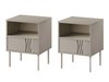 Ensemble de tables de chevet Tolete 106 (Beige)