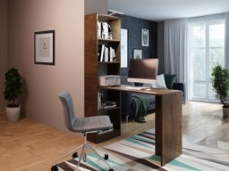 Bureau Dover 109 (Chêne sombre)