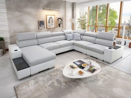 Canapé d'angle Pearland 105 (Ekj 01 + Luxo 6601 + Evo 32)