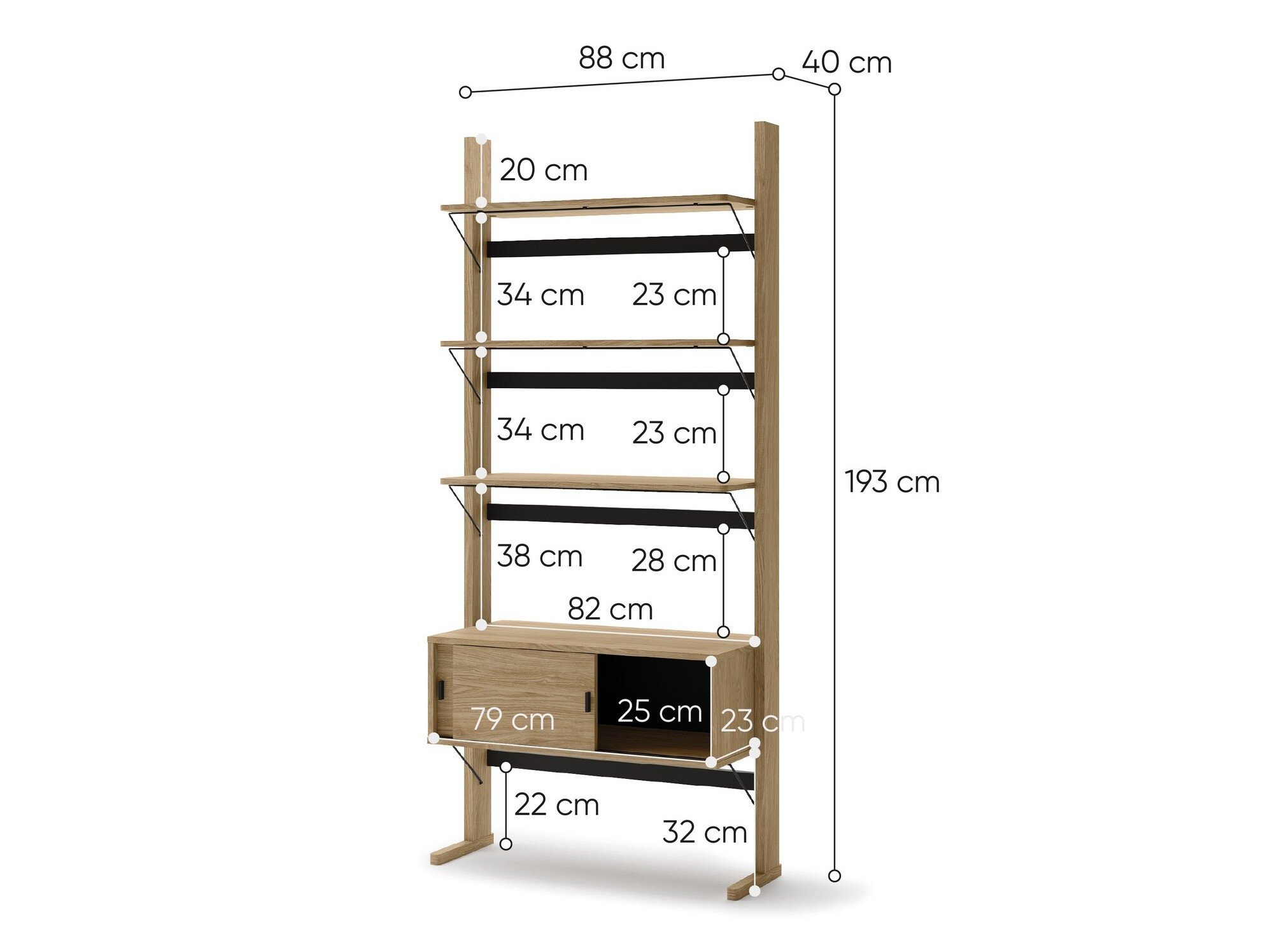 Étagère Feleliu 100