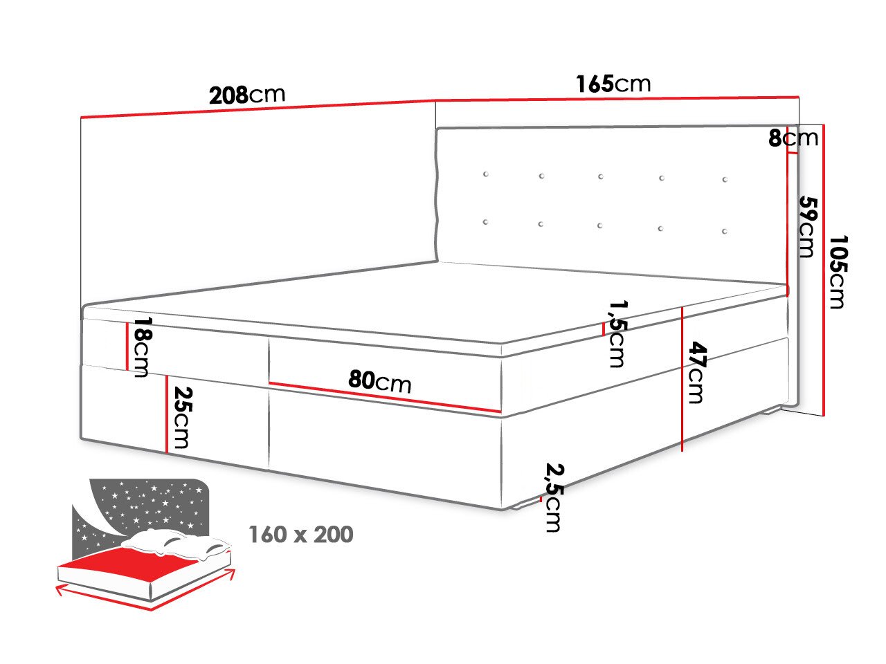 Lit continental Memphis 114 (Rico 19)