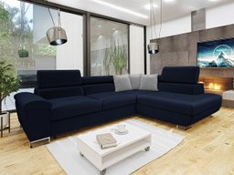 Canapé d'angle Comfivo Ruta II (Magic Velvet 2216 + Magic Velvet 2240)