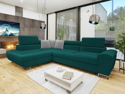 Canapé d'angle Comfivo Ruta II (Magic Velvet 2221 + Magic Velvet 2240)