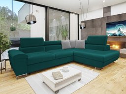 Canapé d'angle Comfivo Ruta II (Magic Velvet 2221 + Magic Velvet 2240)