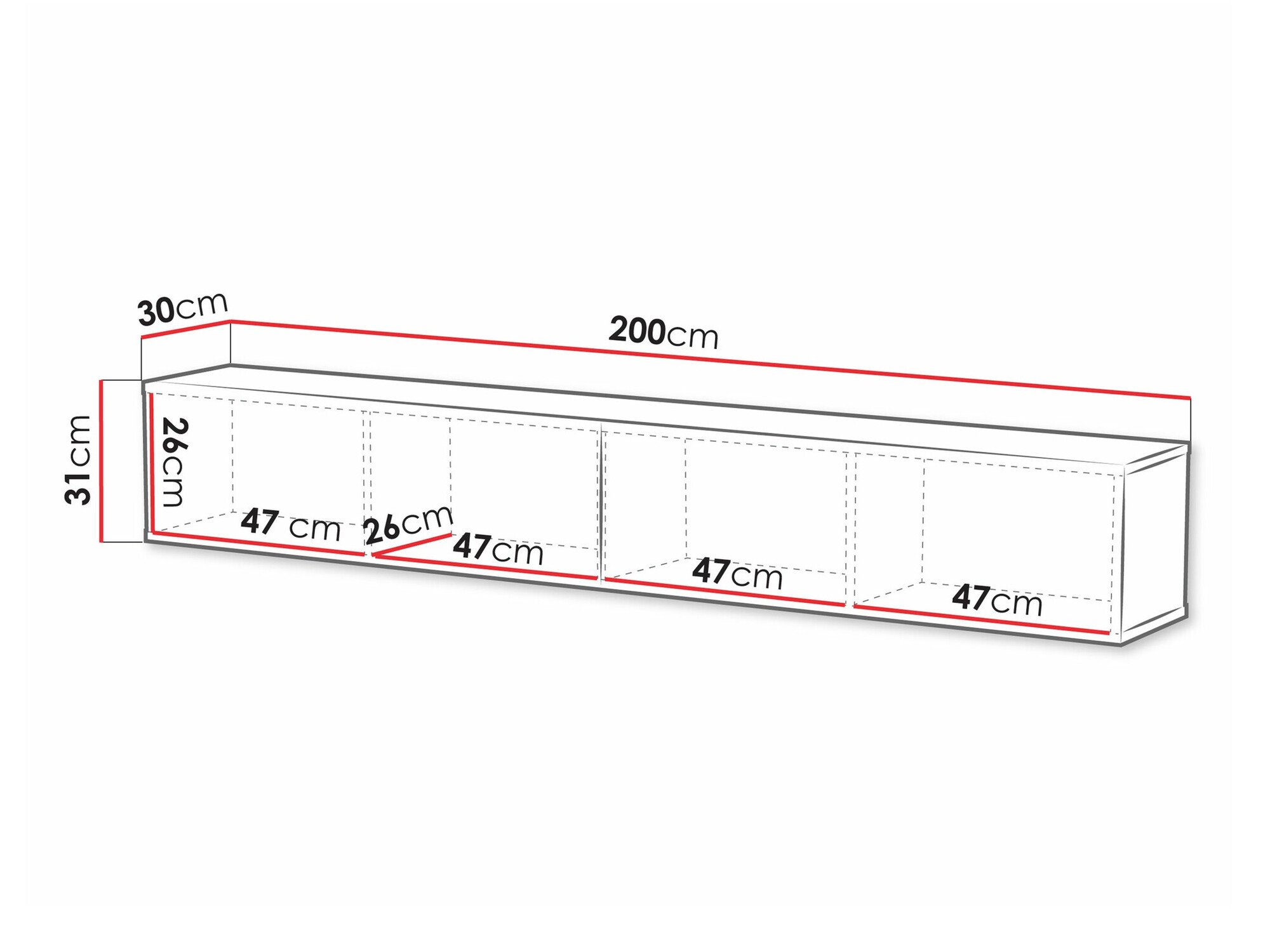 Meuble TV Calveru 101 (Noir)