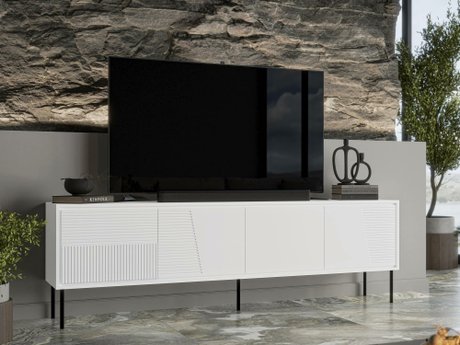 Meuble TV Charlotte 209 (Blanc)