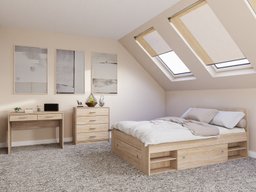 Ensemble de chambre Novsore 155 (Sonoma chêne)