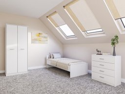 Ensemble de chambre Novsore 151 (Blanc)